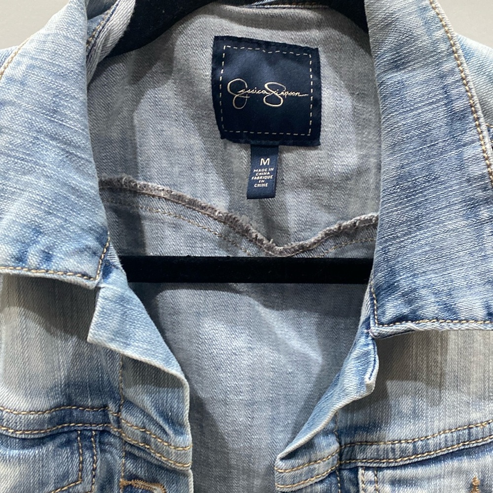 Jessica Simpson denim jacket